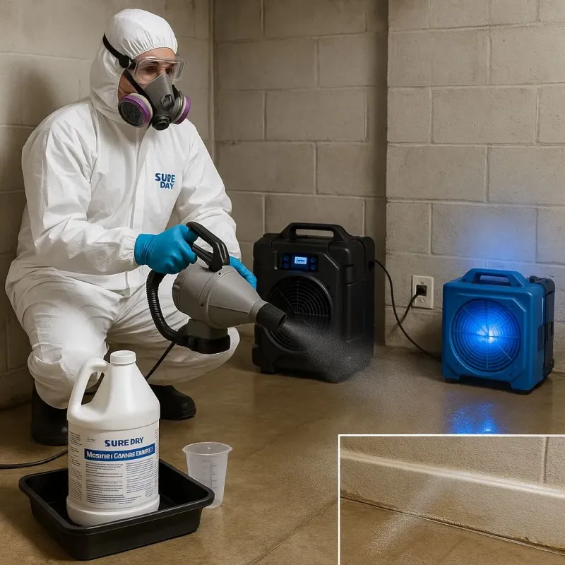 Sanitization and Odor Removal process in Woodstock, IL