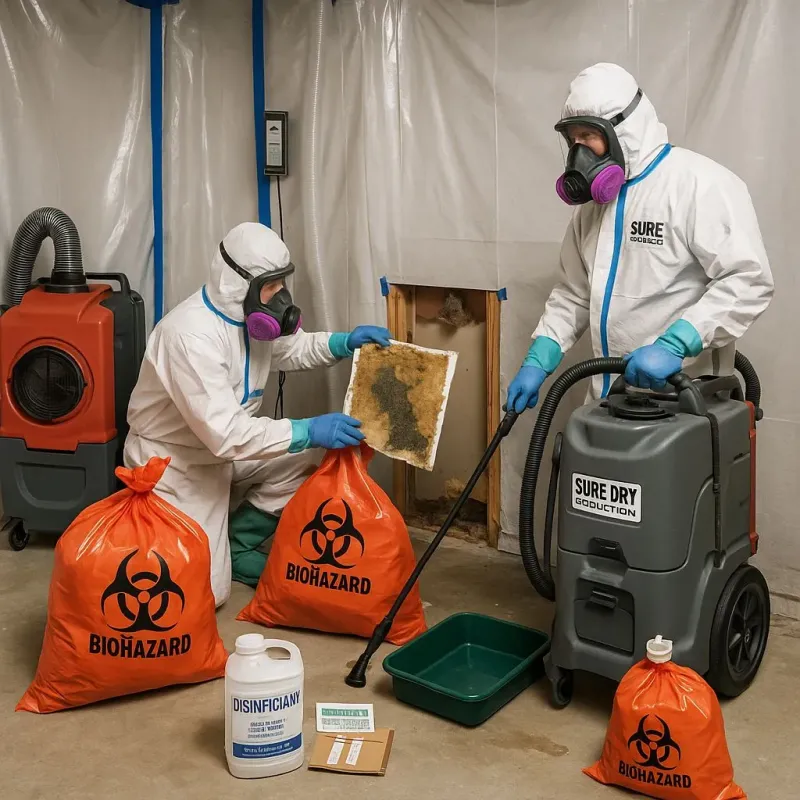 Contaminated Water Handling Protocols process in Woodstock, IL