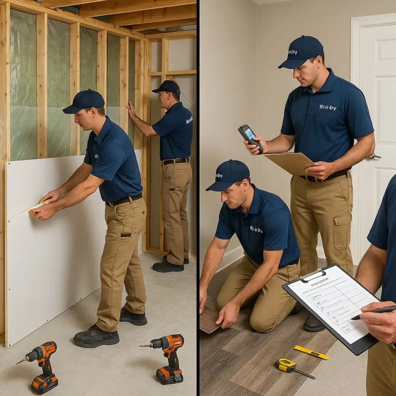 Repairs and Reconstruction process in Woodstock, IL