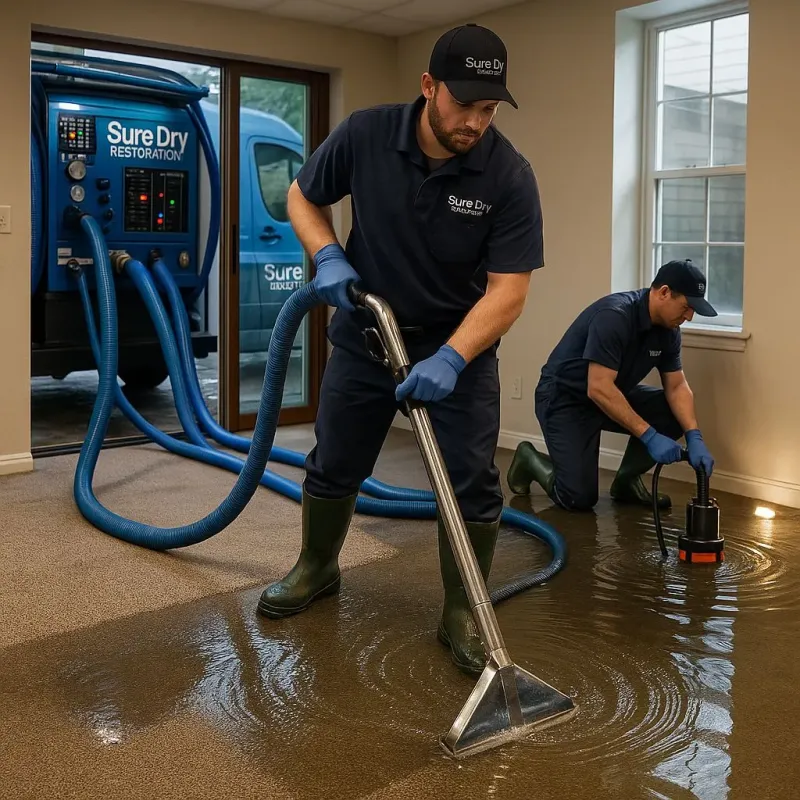Water Extraction and Removal process in Woodstock, IL